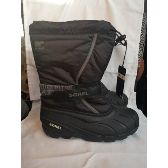 SOREL Flurry Weather Resistant Snow Boot Kid's Size 5 - Picture 2 of 16